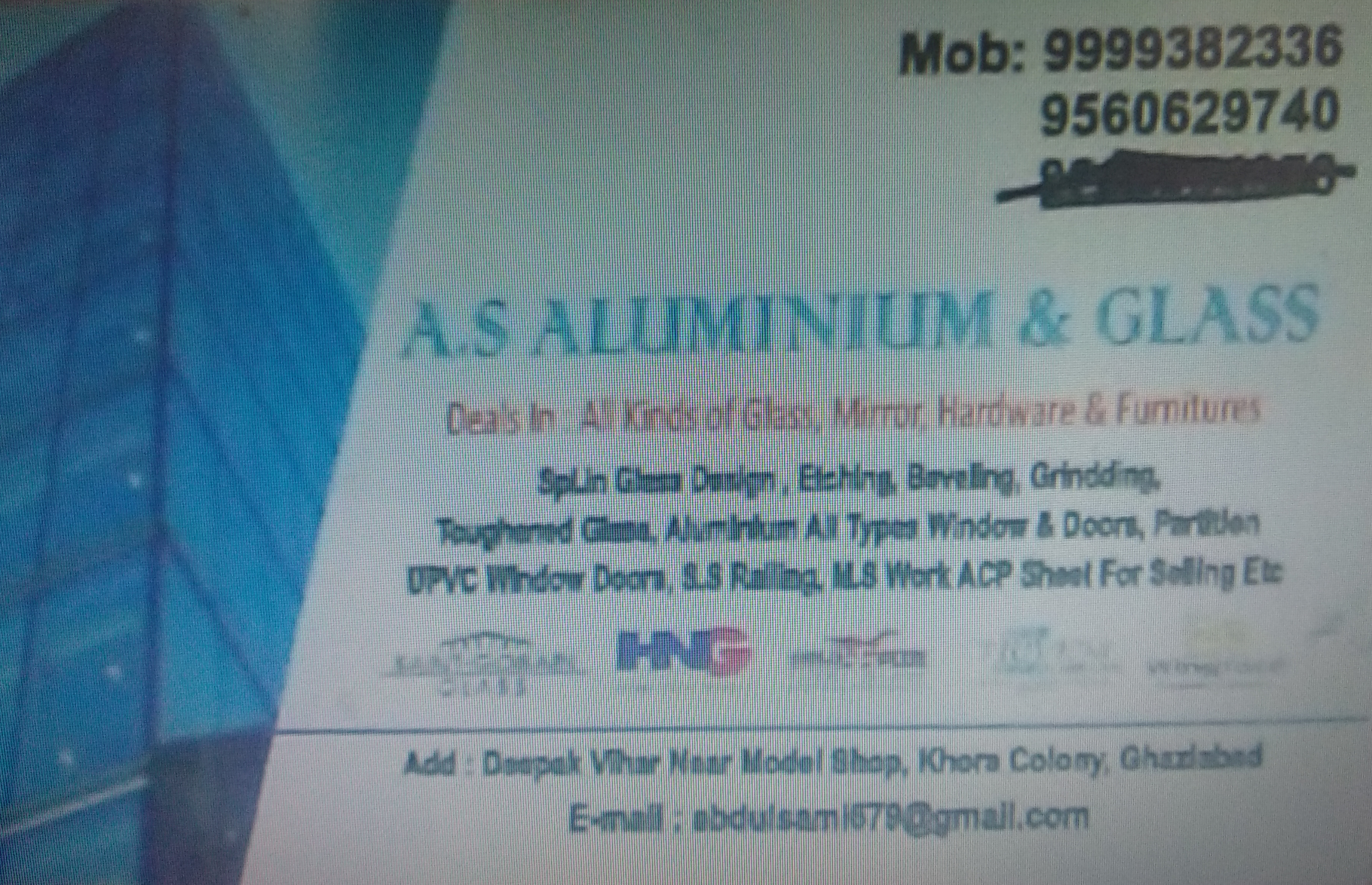 A.S Aluminium & Glass Work